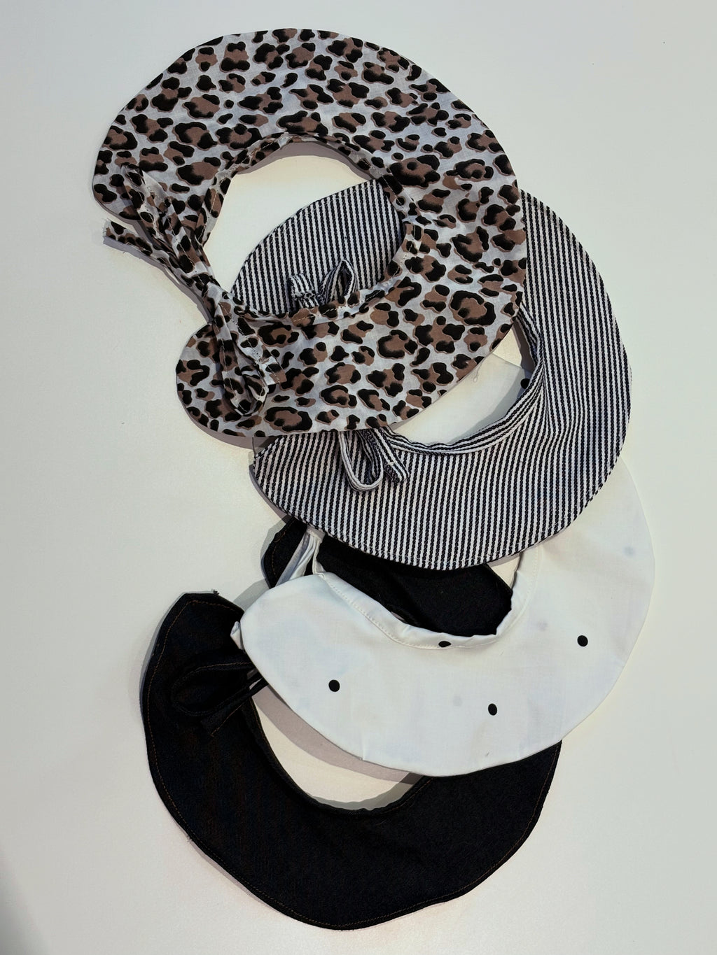 Bib - leopard print