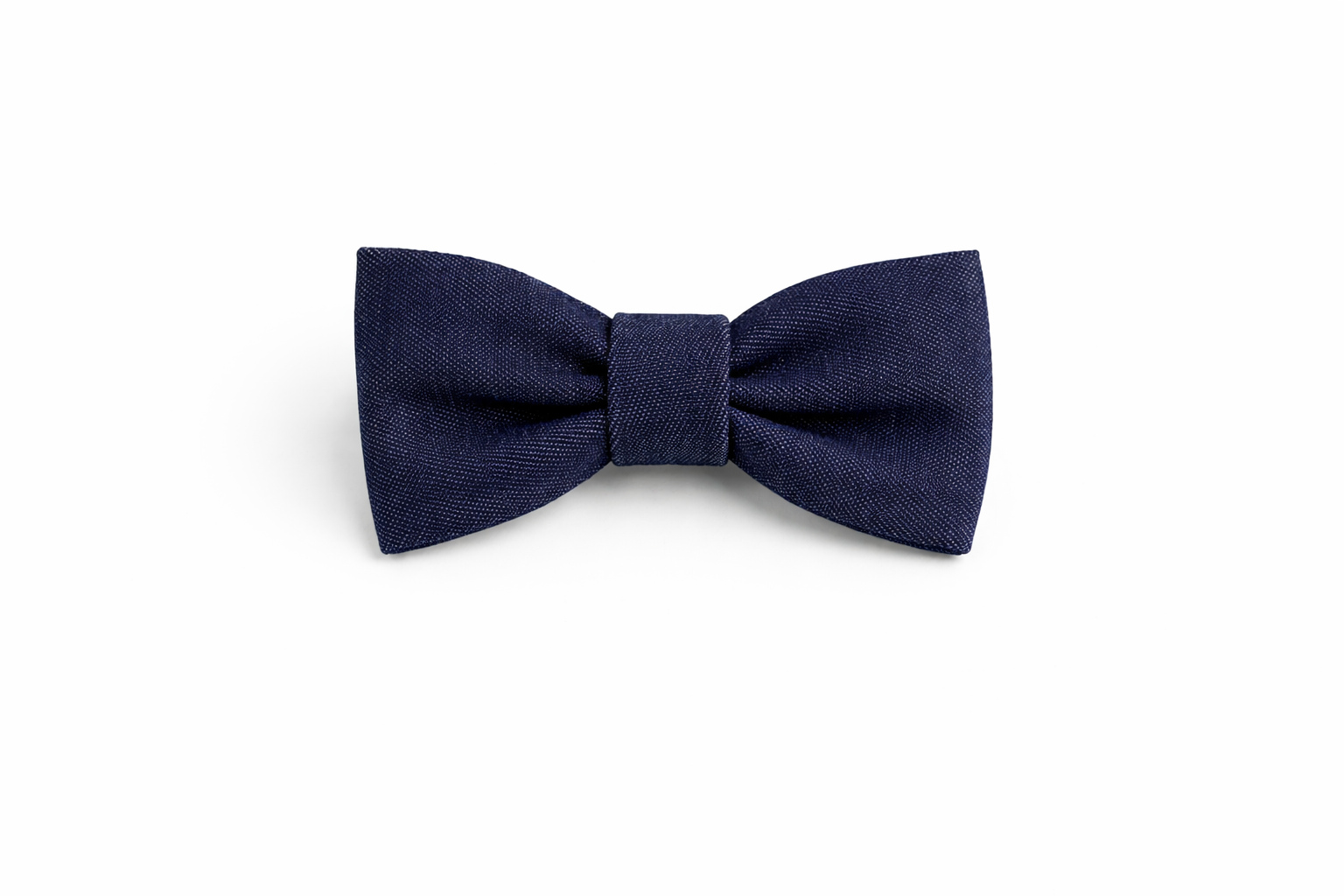 Bow tie - Dark blue denim