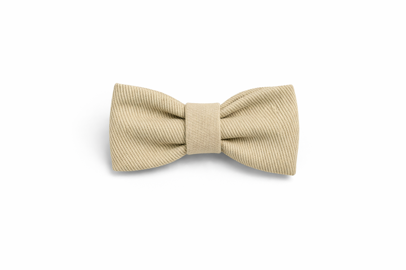 Bow tie - Natural denim