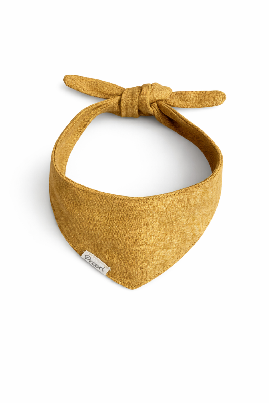 Dog scarf - Mustard denim