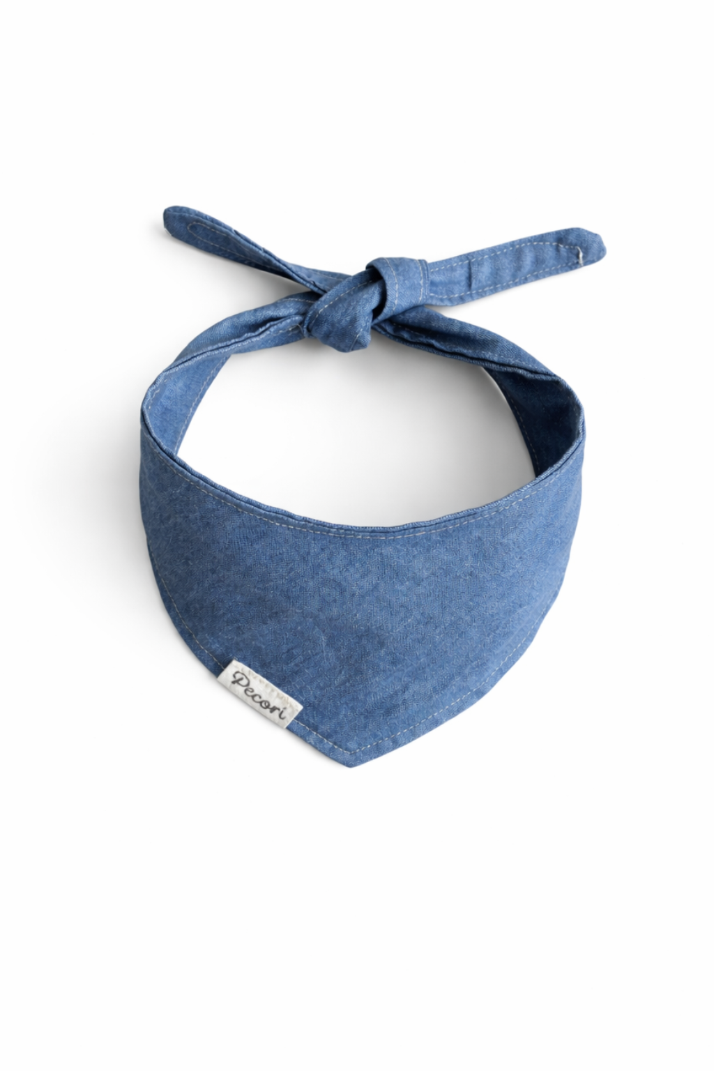 Dog scarf - Light blue denim