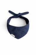 Dog scarf - Dark blue denim