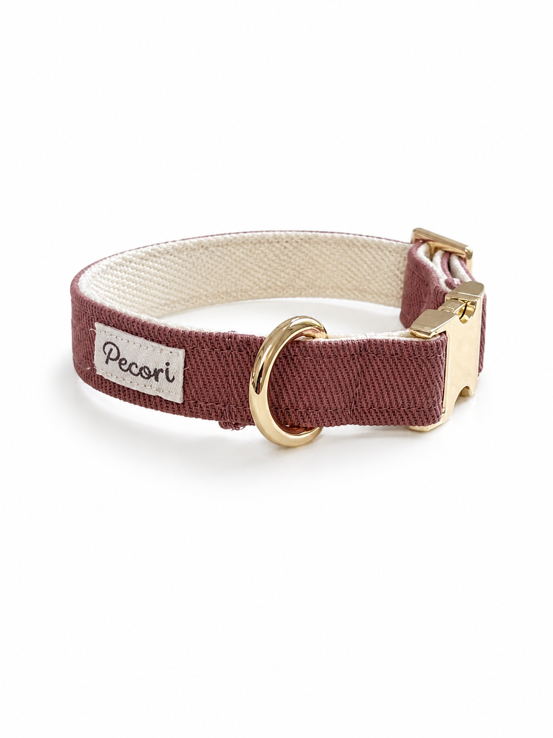 Collar - Rose pink denim