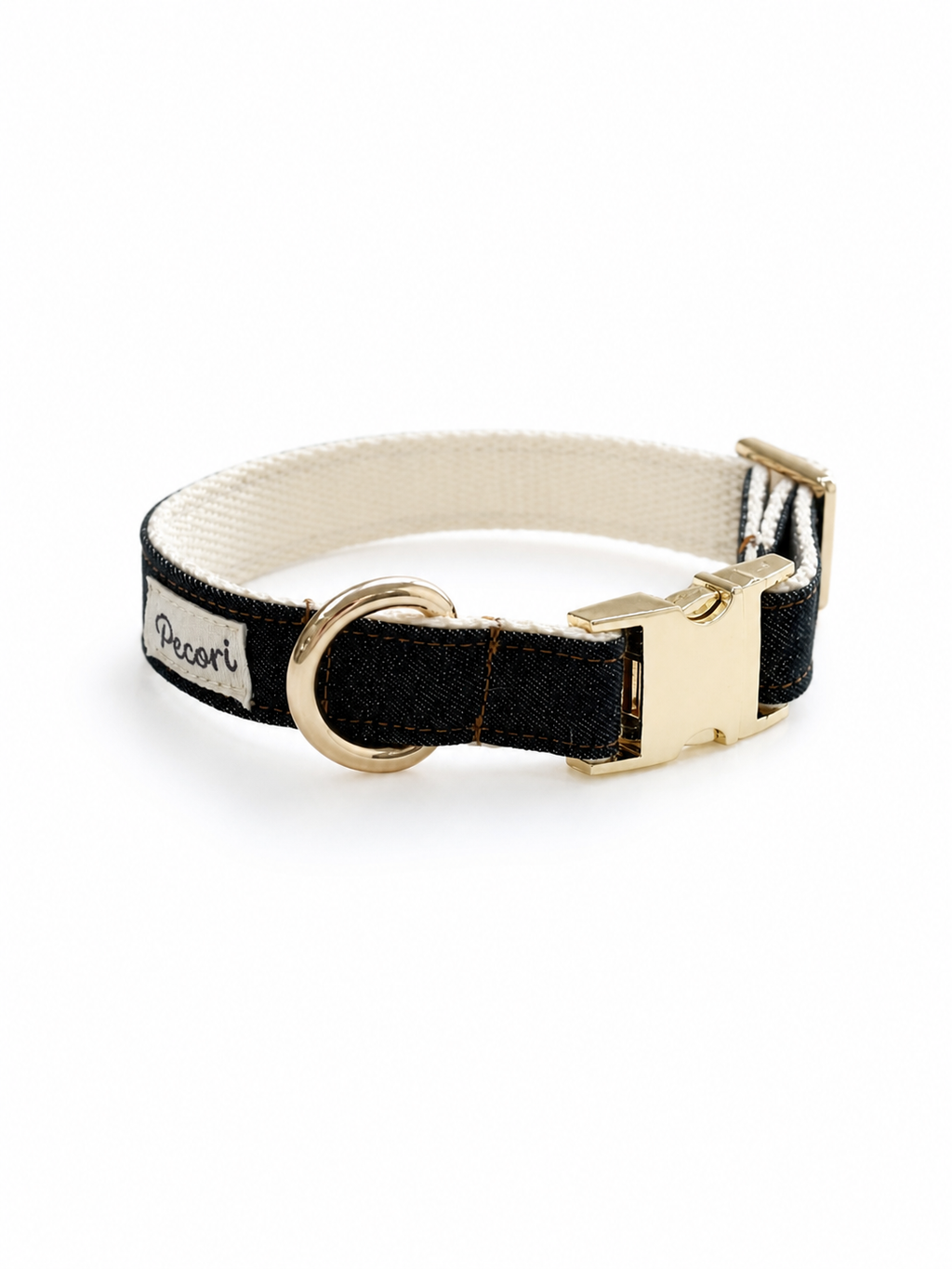 Collar - Dark blue denim