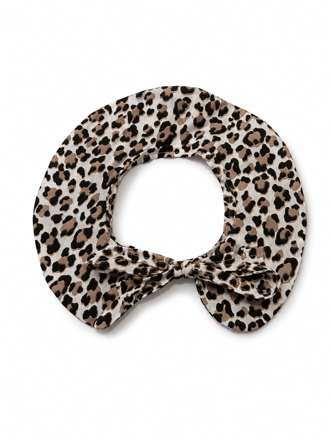 Bib - leopard print