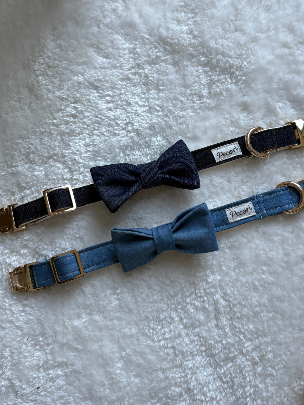 Collar - Light blue denim