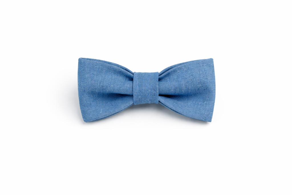 Bow tie - Light blue denim