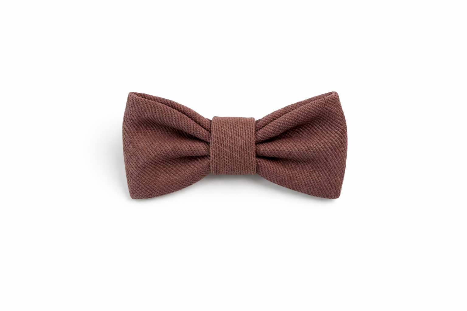 Bow tie - Rose pink denim